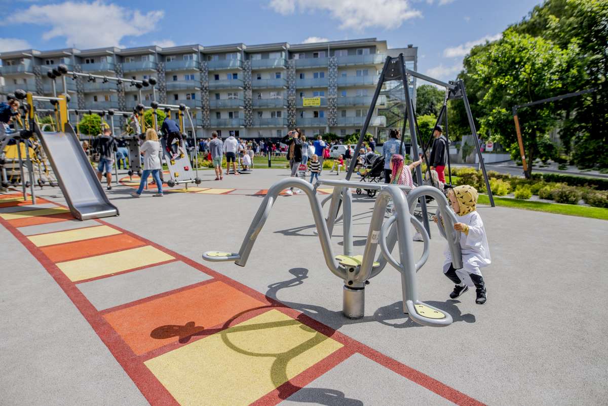 nowoczesny i bezpieczny plac zabawa w hotelu AQUARIUS SPA